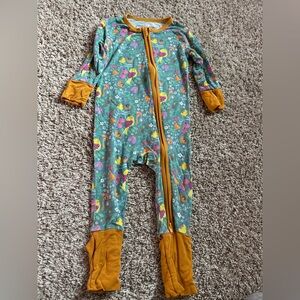 floral bird bamboo zippy.